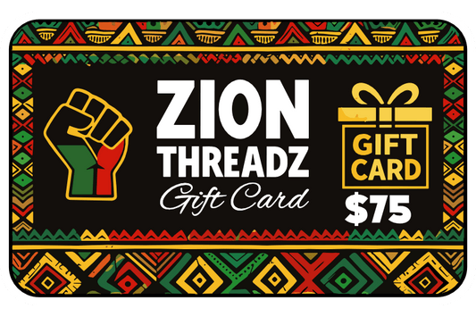 Zion Threadz Gift Card ($75) - Zion Threadz