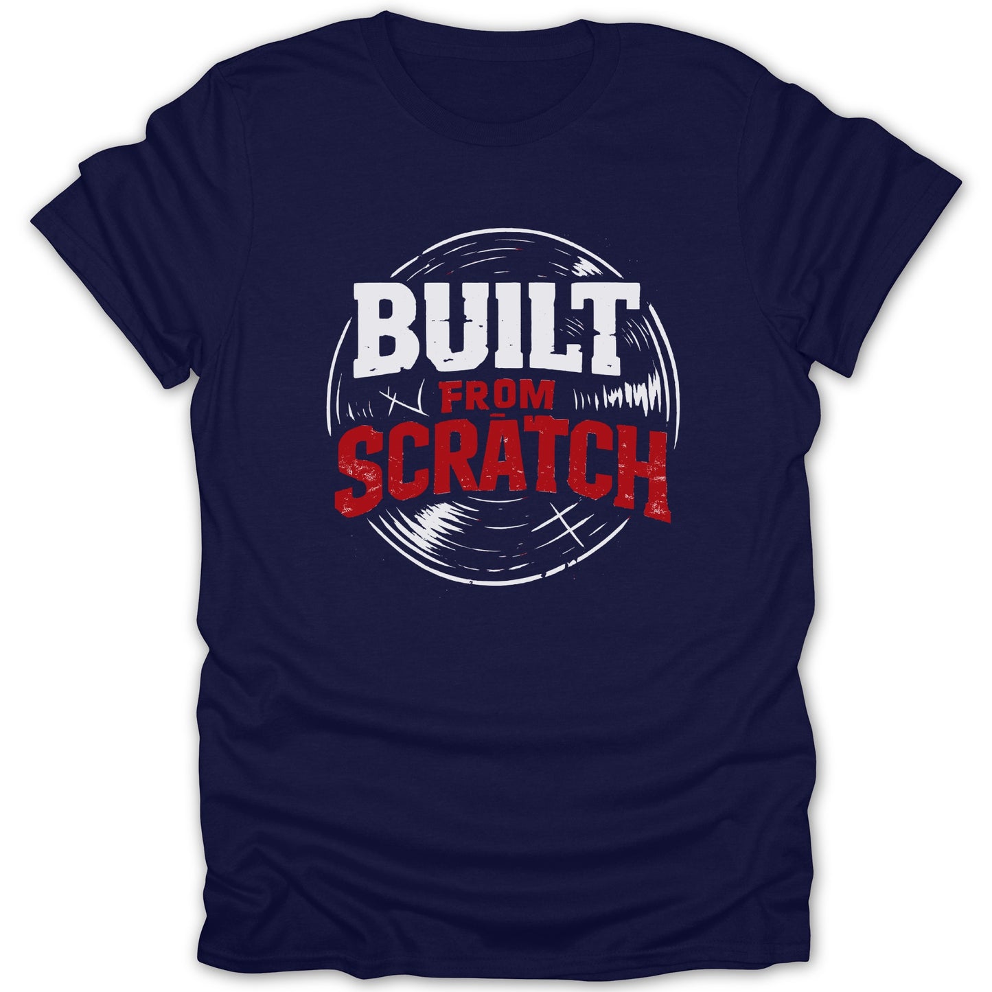 Built From Scratch Graphic T-Shirt for Casual Wear