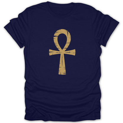 Ankh Symbol GLD Tee - Zion Threadz