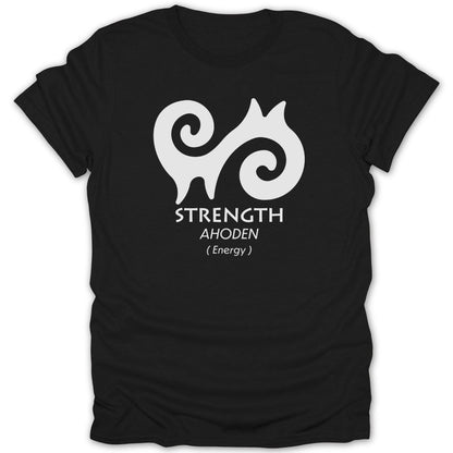 Adinkra Ahoden Strength Tee - Zion Threadz