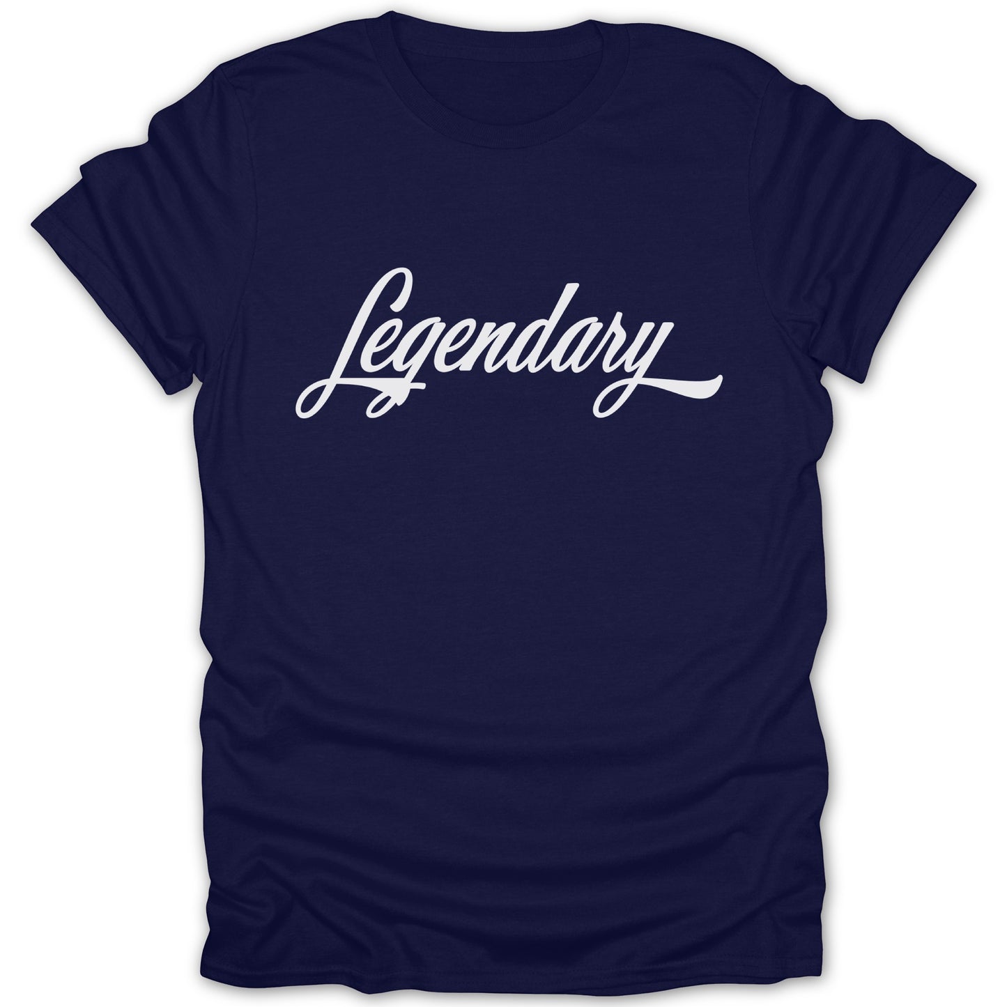 Legendary Printed Navy Blue T-Shirt Casual Unisex Product