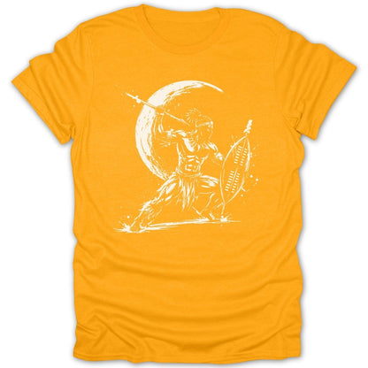 Warrior Shield Moonlit Tee - Zion Threadz