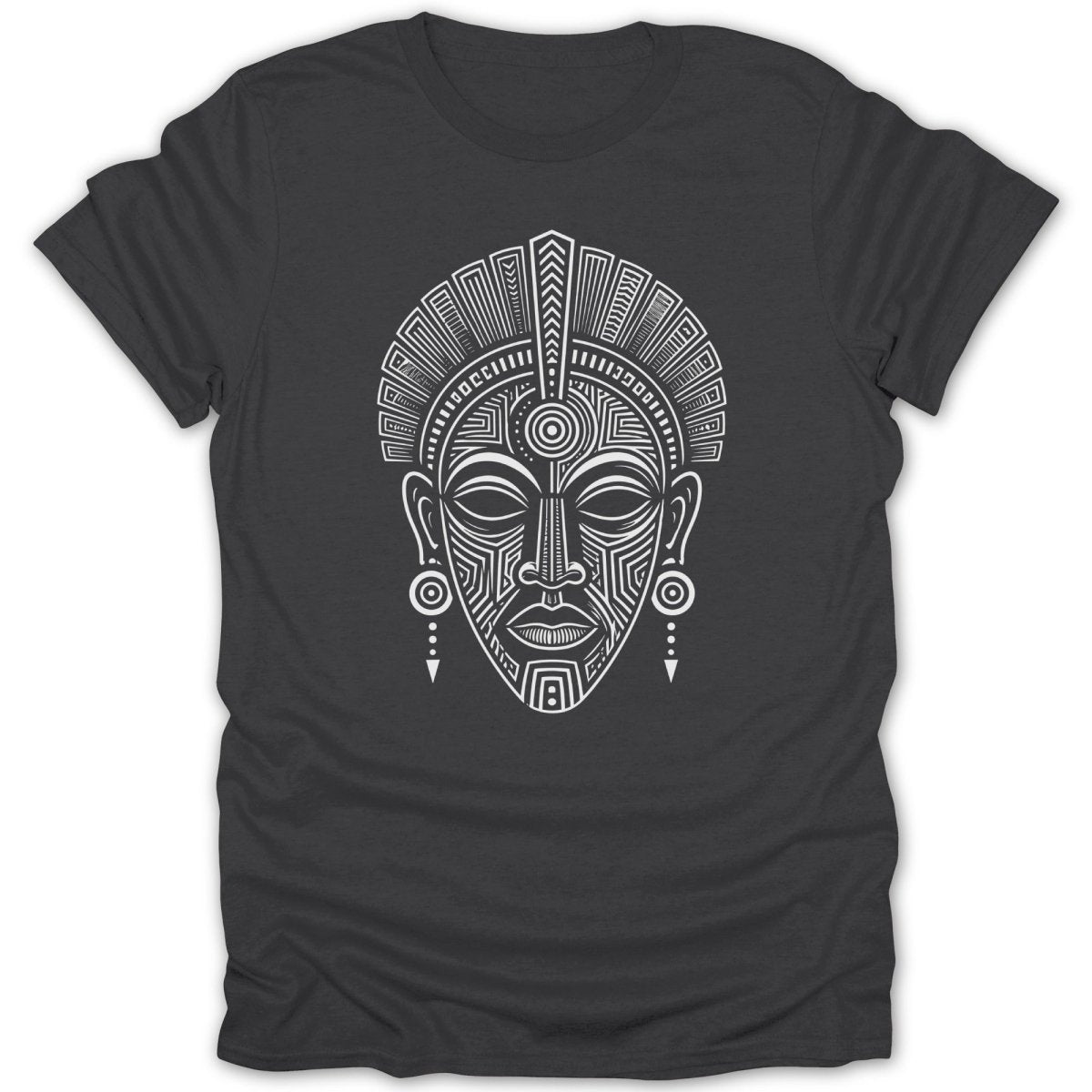 Ancient Spirit Wood Pattern Mask Tee - Zion Threadz