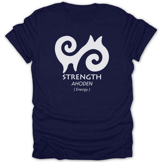 Adinkra Ahoden Strength Tee - Zion Threadz