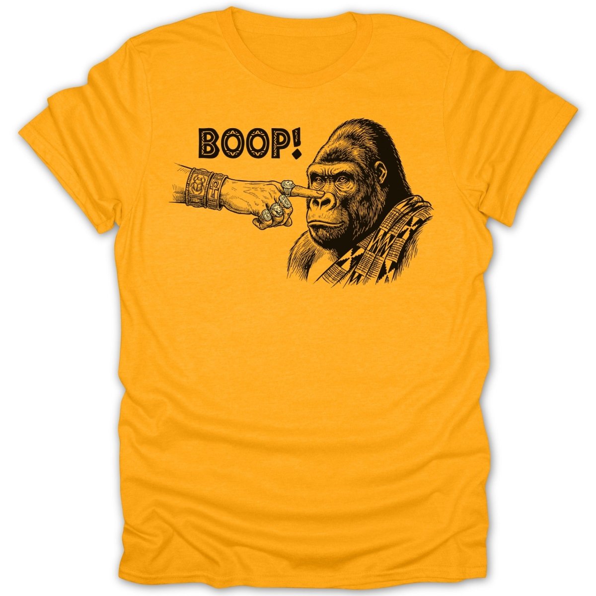 Boop Gorilla Egyptian Tee - Zion Threadz