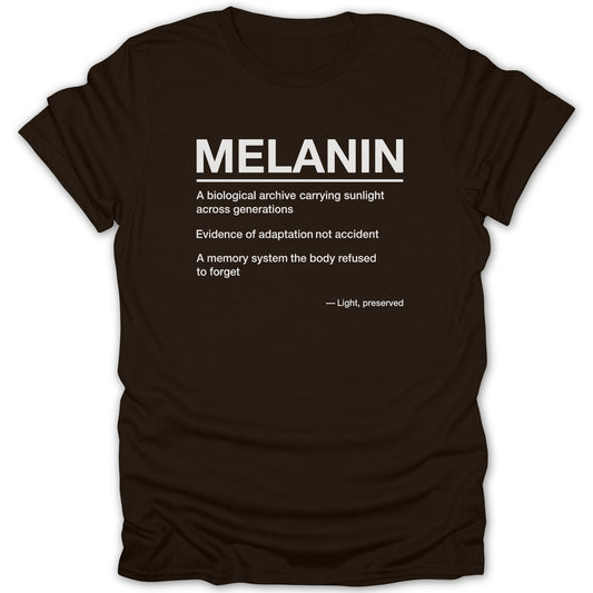 Melanin Biological Archive Light Preserved T-shirt