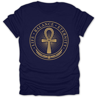 Life Balance Eternity Ankh Tee - Zion Threadz
