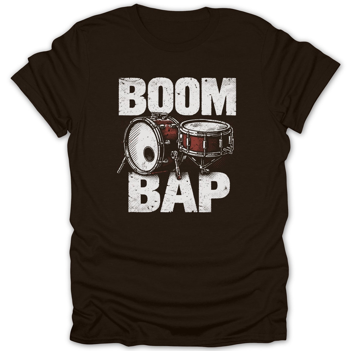 Boom Bap Graphic Drum Set Music Lover T-Shirt