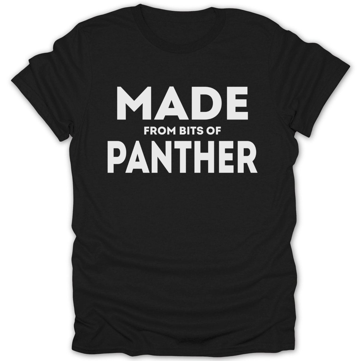 Made From Bits Of Panther Tee - Zion Threadz