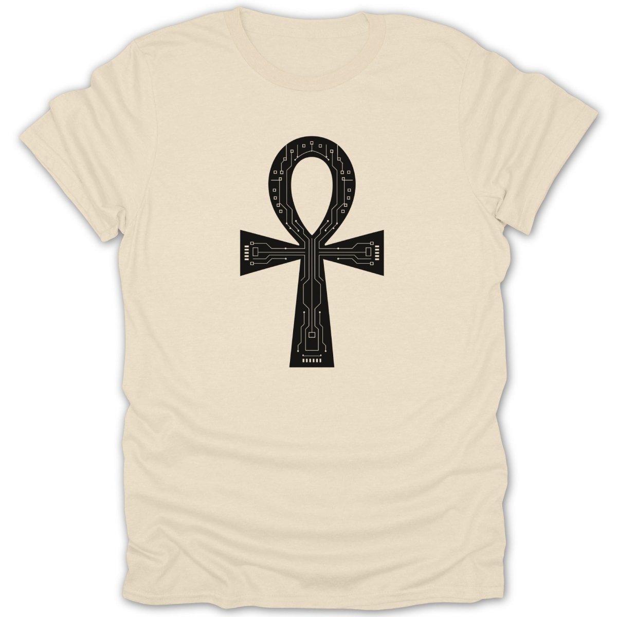 Egyptian Ankh Circuits Tee - Zion Threadz