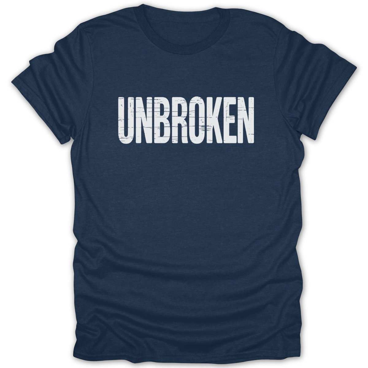 Unbroken Distressed Tee - Zion Threadz