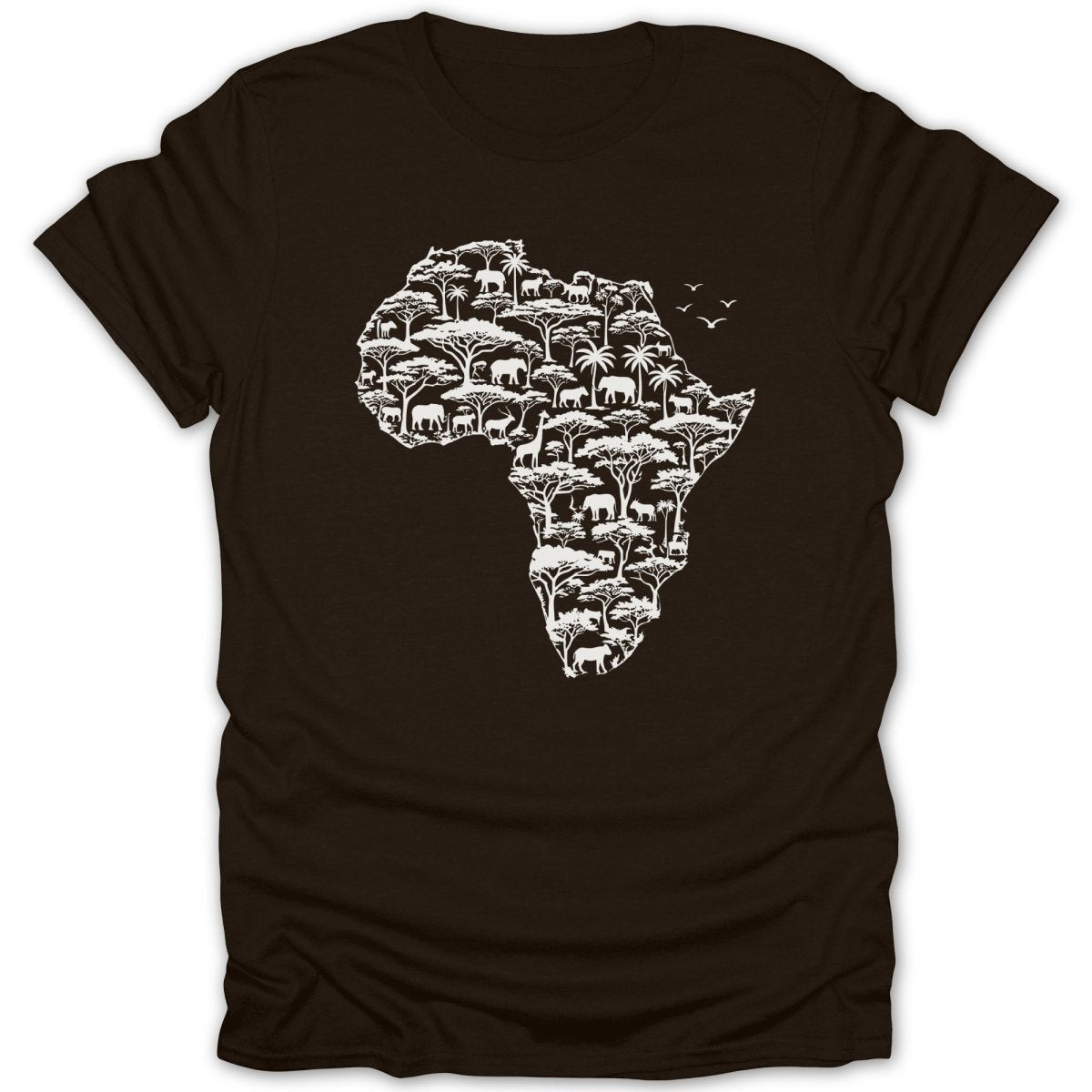Wildlife Safari in Africa Shape Tee - Zion Threadz