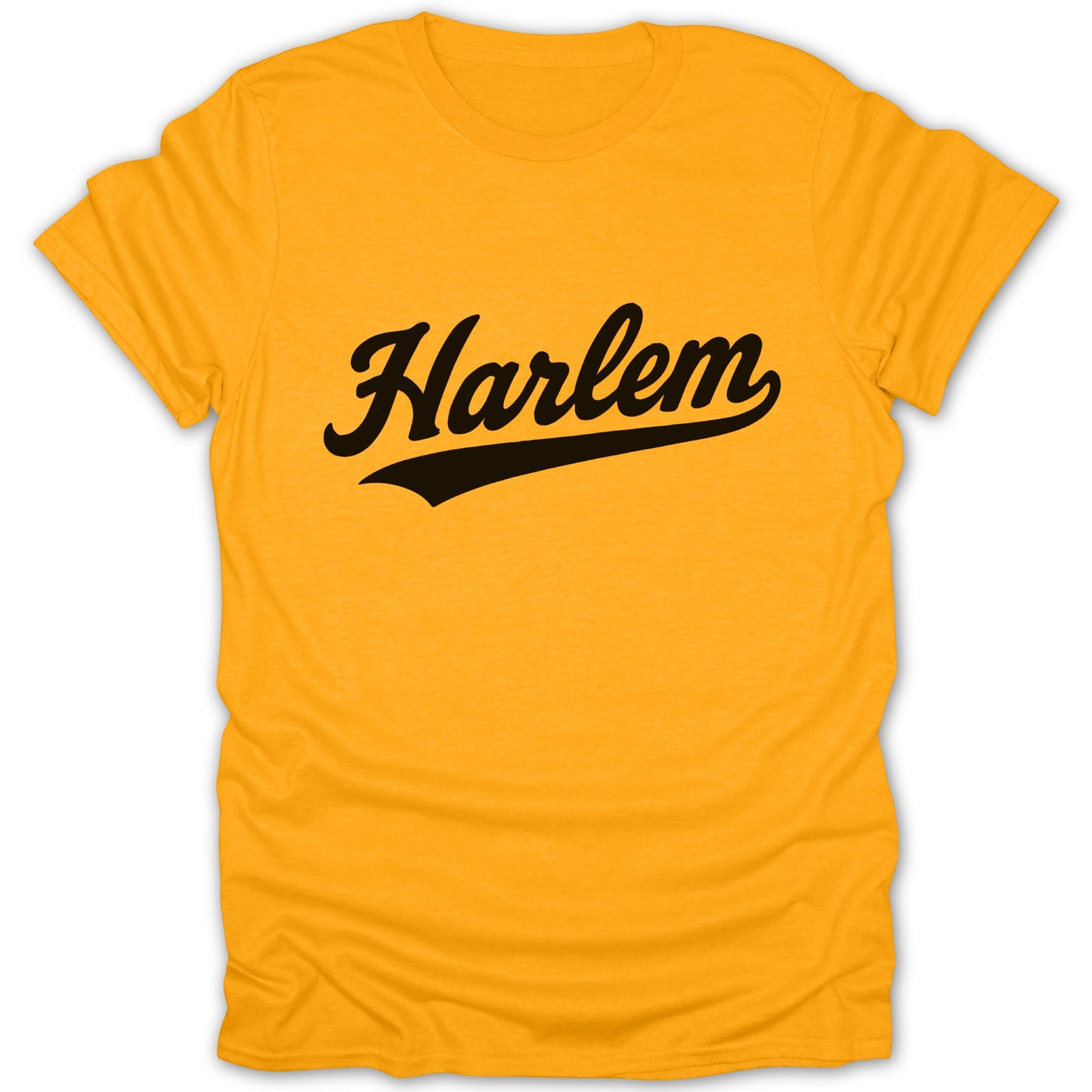 Harlem Graphic Tee in Bold Yellow Text product type
