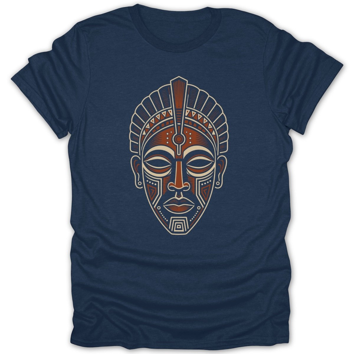Ancient Tribal Mask 2 Tee - Zion Threadz