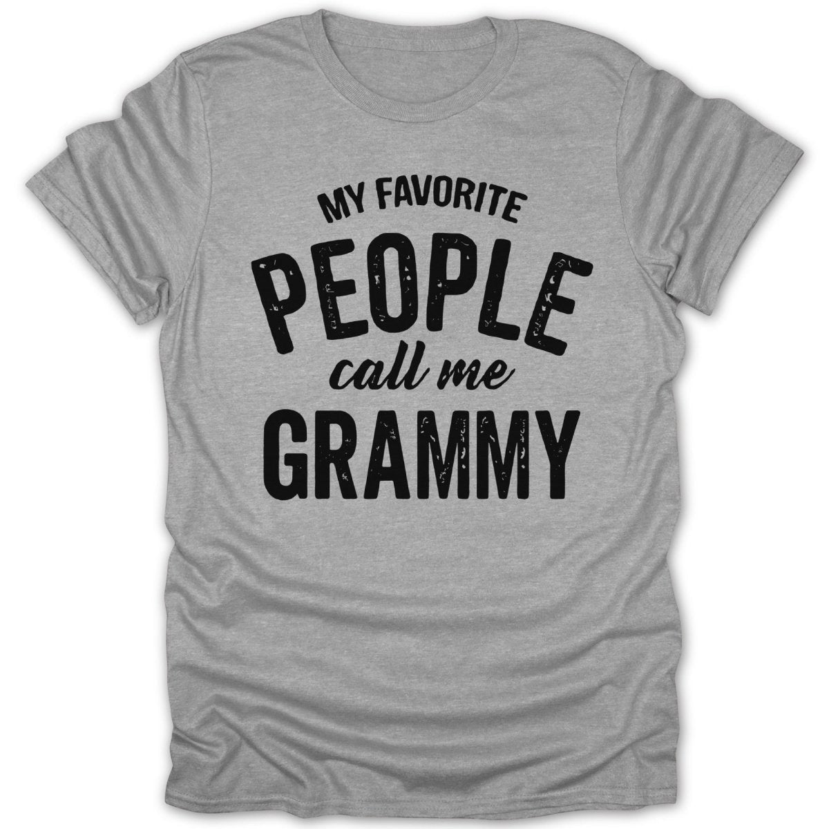 My Favorite People Call Me Grammy Tee - Zion Threadz