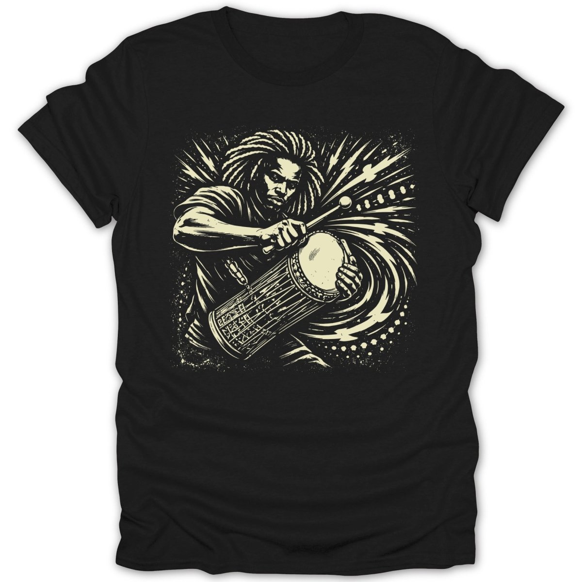 Rhythmic Talking Drum 2 Tee - Zion Threadz