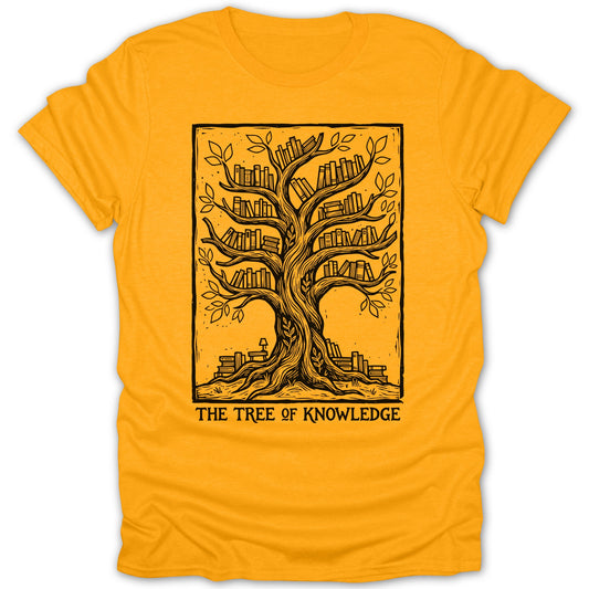 THE TREE OF KNOWLEDGE Unique Graphic T-shirt product type