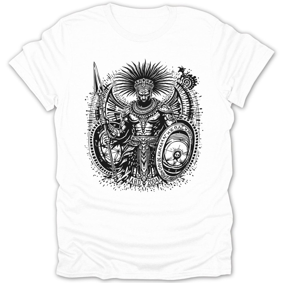 African Warrior Design Tee - Zion Threadz