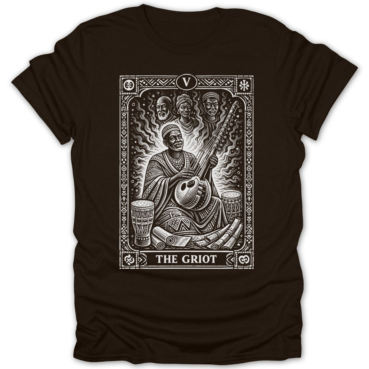 The Griot Tarot Card Tee - Zion Threadz