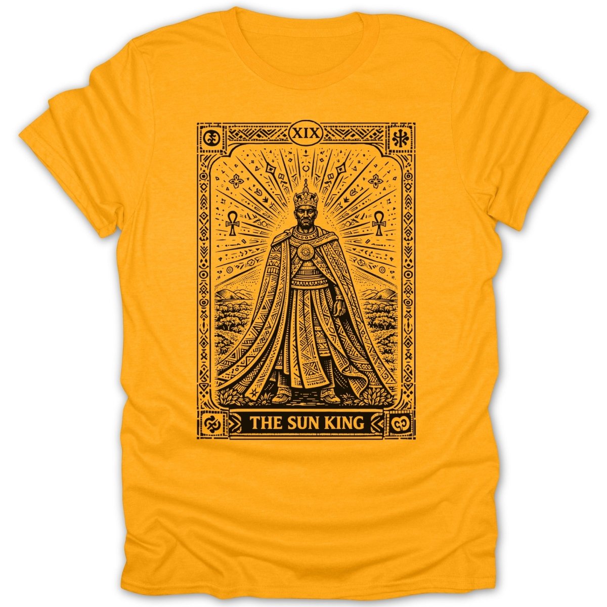 The Sun King Tarot Card Tee - Zion Threadz