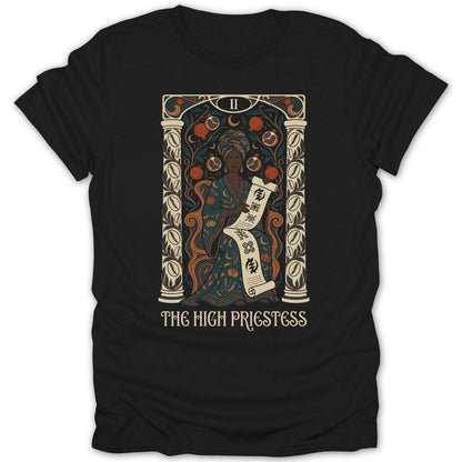 High Priestess Color Tarot Tee - Zion Threadz