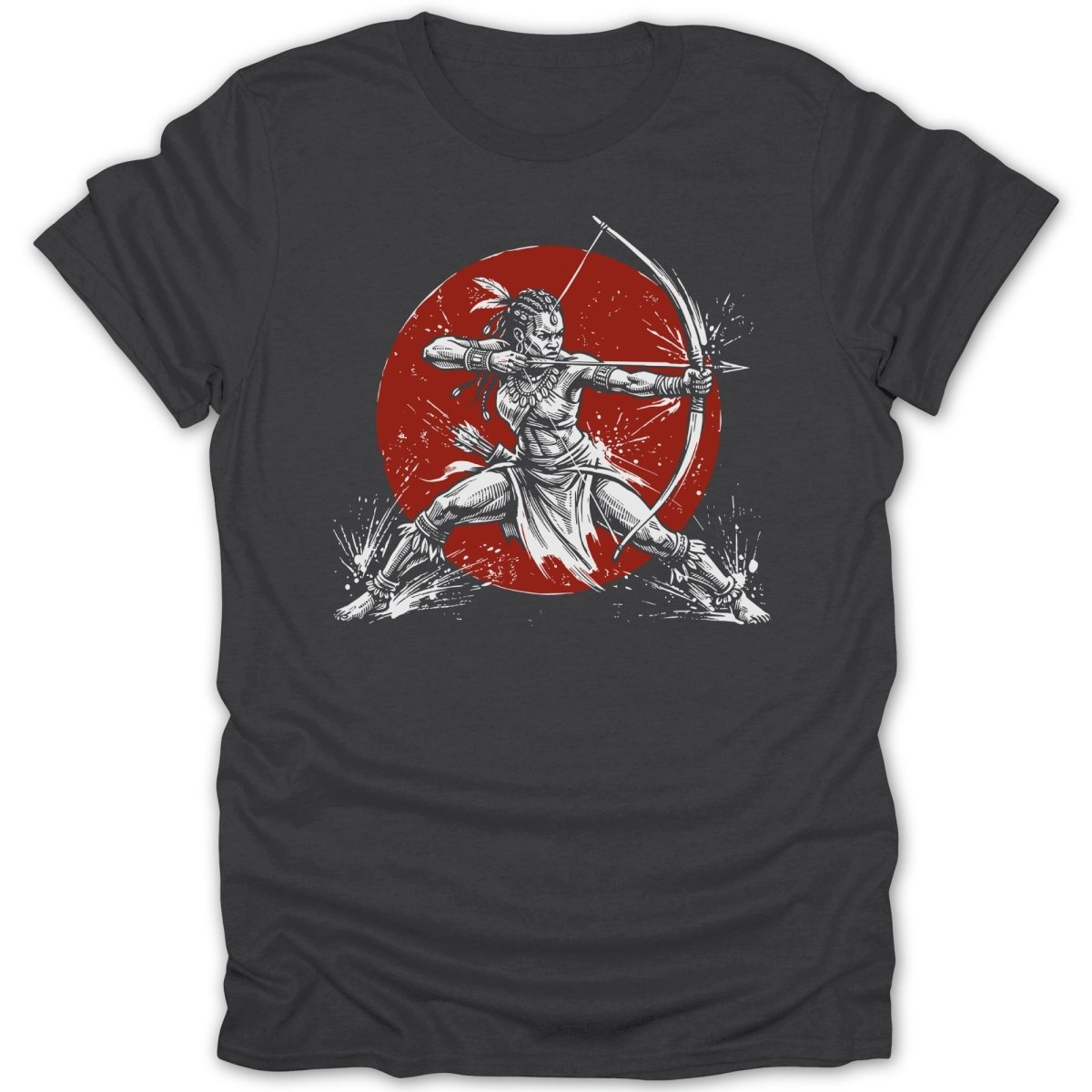 Female Archer Warrior Tee - Zion Threadz