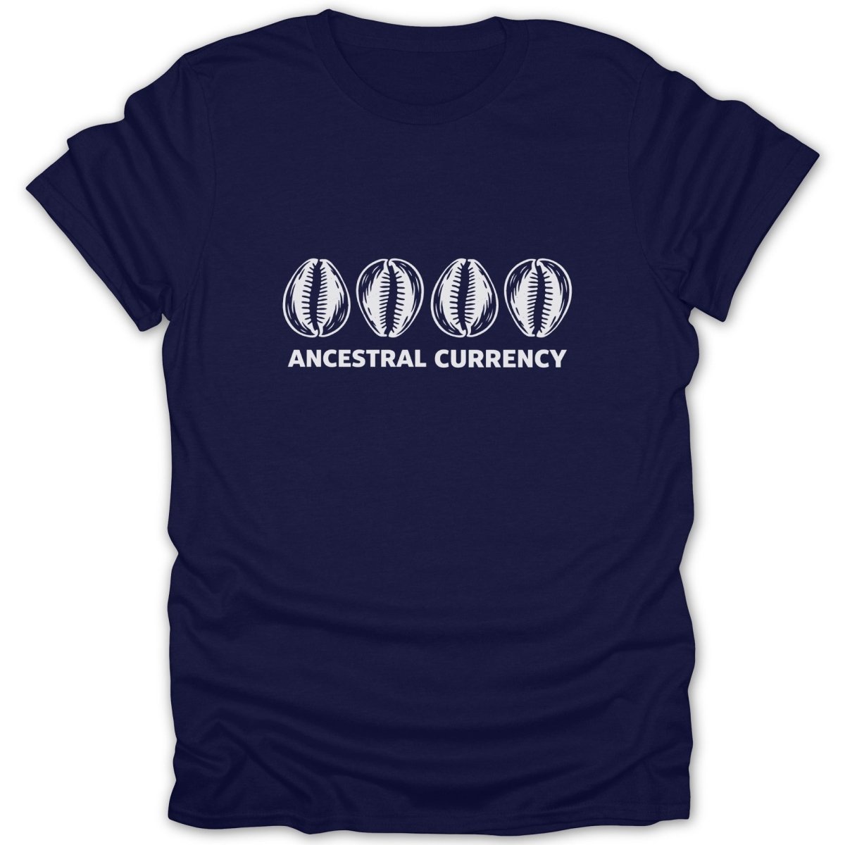 Ancestral Currency Cowrie Shell Tee - Zion Threadz