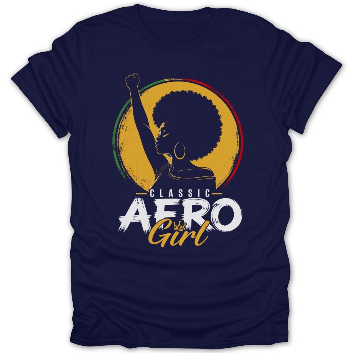 Classic Afro GIrl Empowerment Tee - Zion Threadz