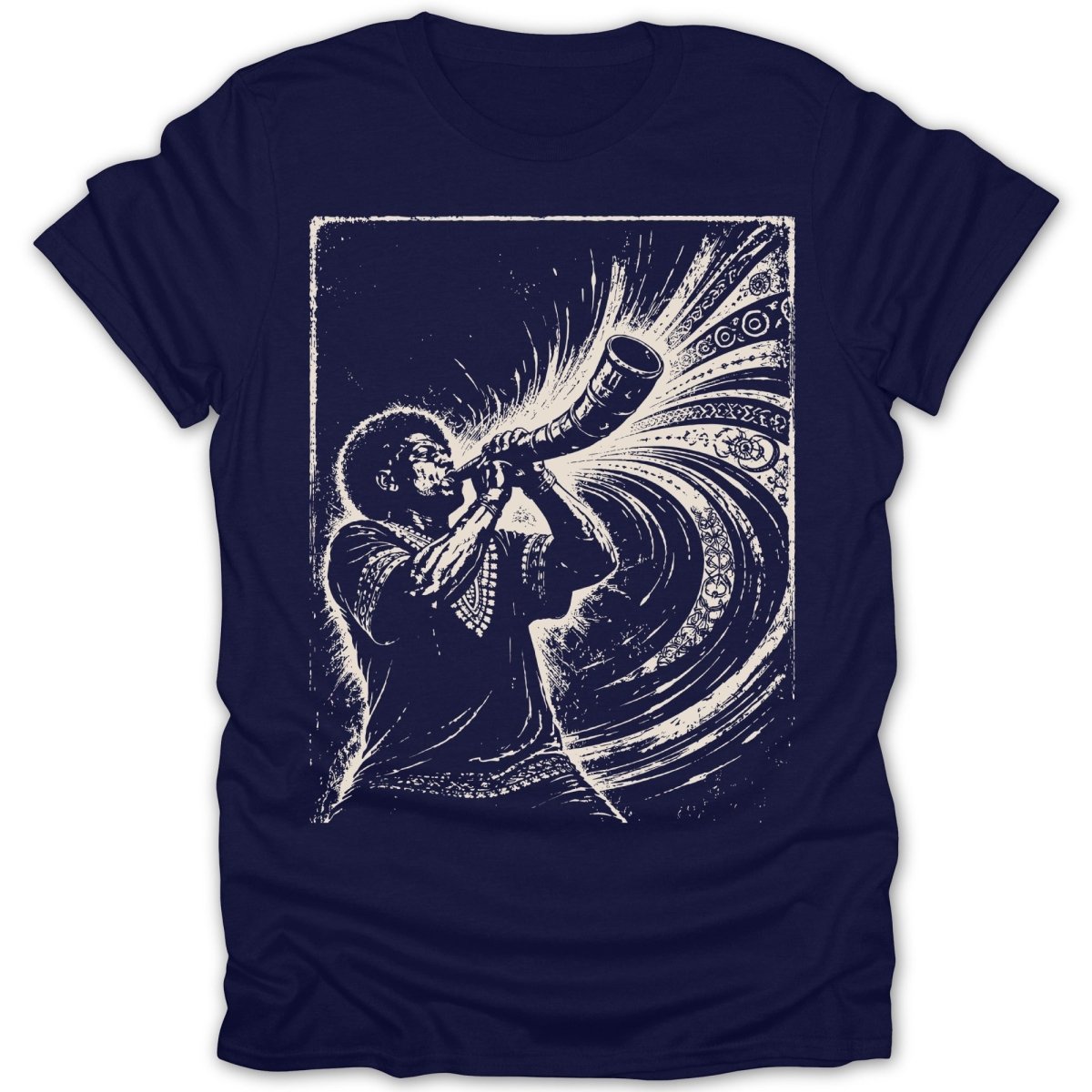 Sonic Bloom Cultural Art Tee - Zion Threadz