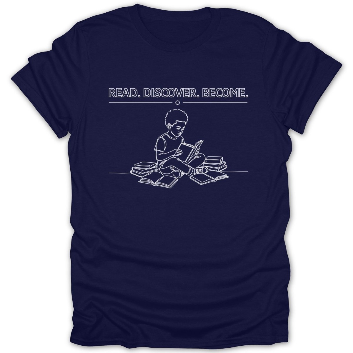 Black Boy Read Discover Become Tee - Zion Threadz