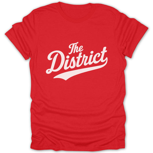 The District Graphic Red T-Shirt product type