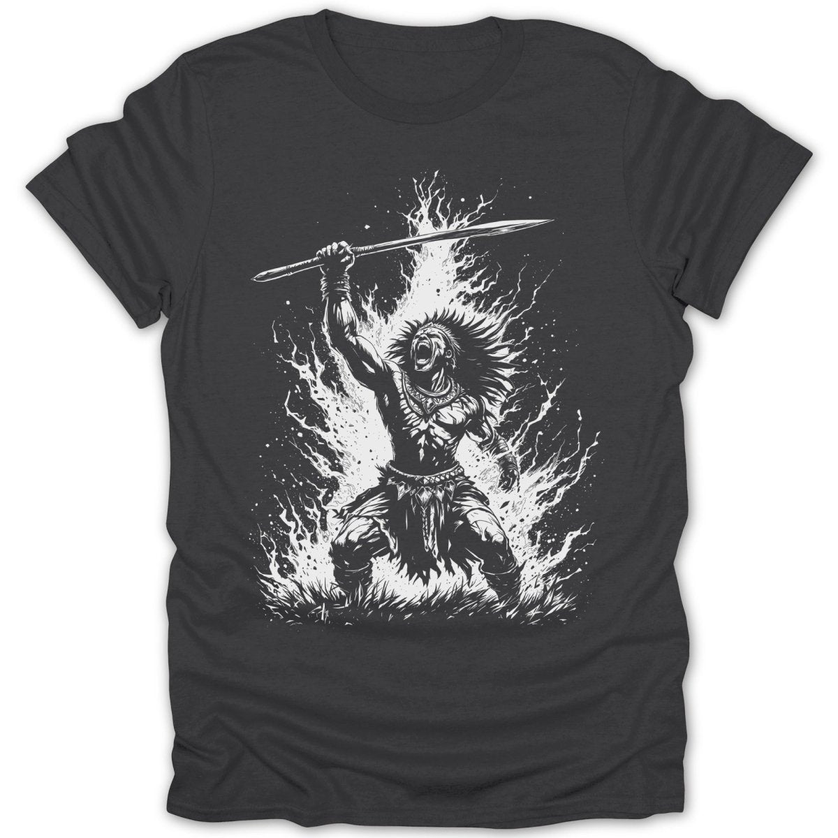 Warrior Spirit Blaze Tee - Zion Threadz