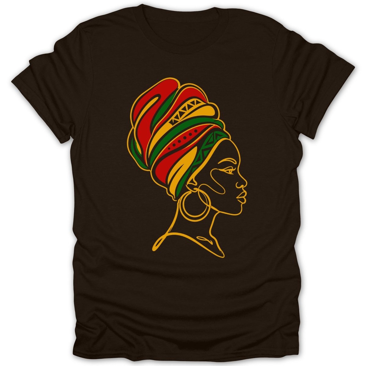 Juneteenth Essence Headwrap Tee - Zion Threadz