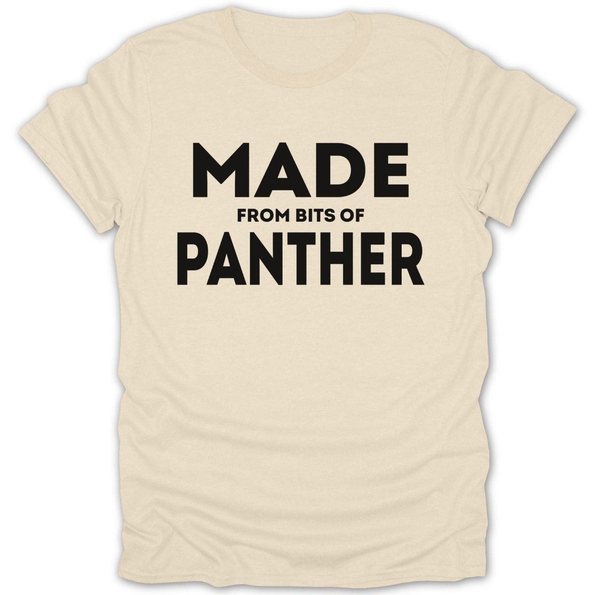 Made From Bits Of Panther Tee - Zion Threadz