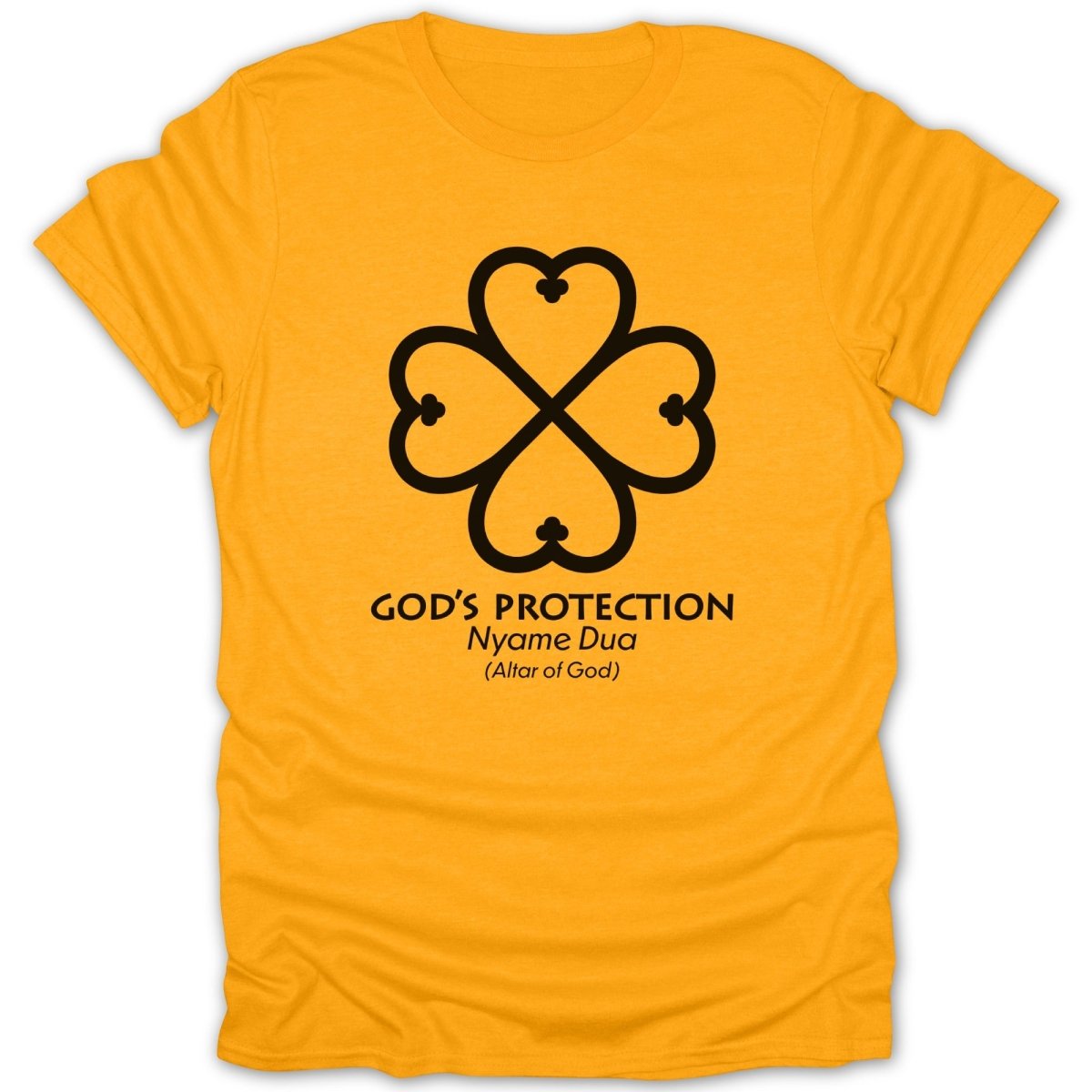 Adinkra Nyame Dua Altar Tee - Zion Threadz