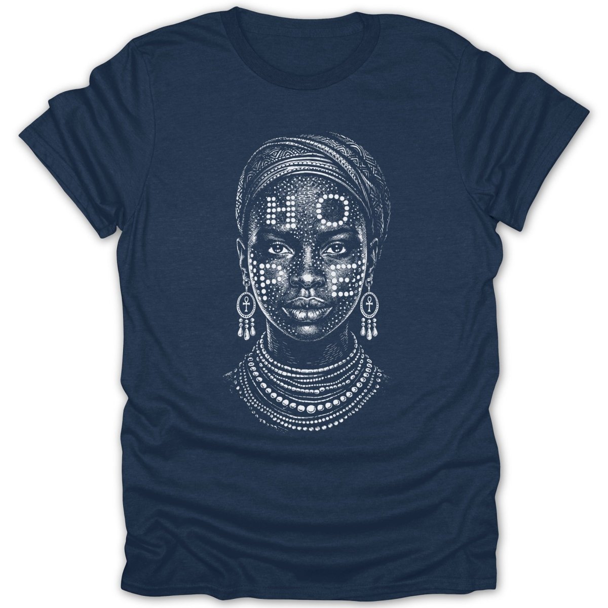 Tribal Woman HOPE Dot Paint Tee - Zion Threadz