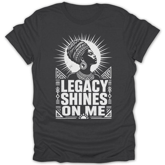Legacy Shines On Me BW Tee - Zion Threadz
