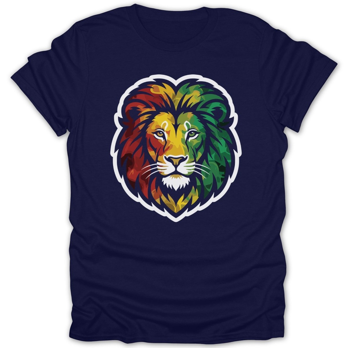 Lion Head Colors Tee - Zion Threadz