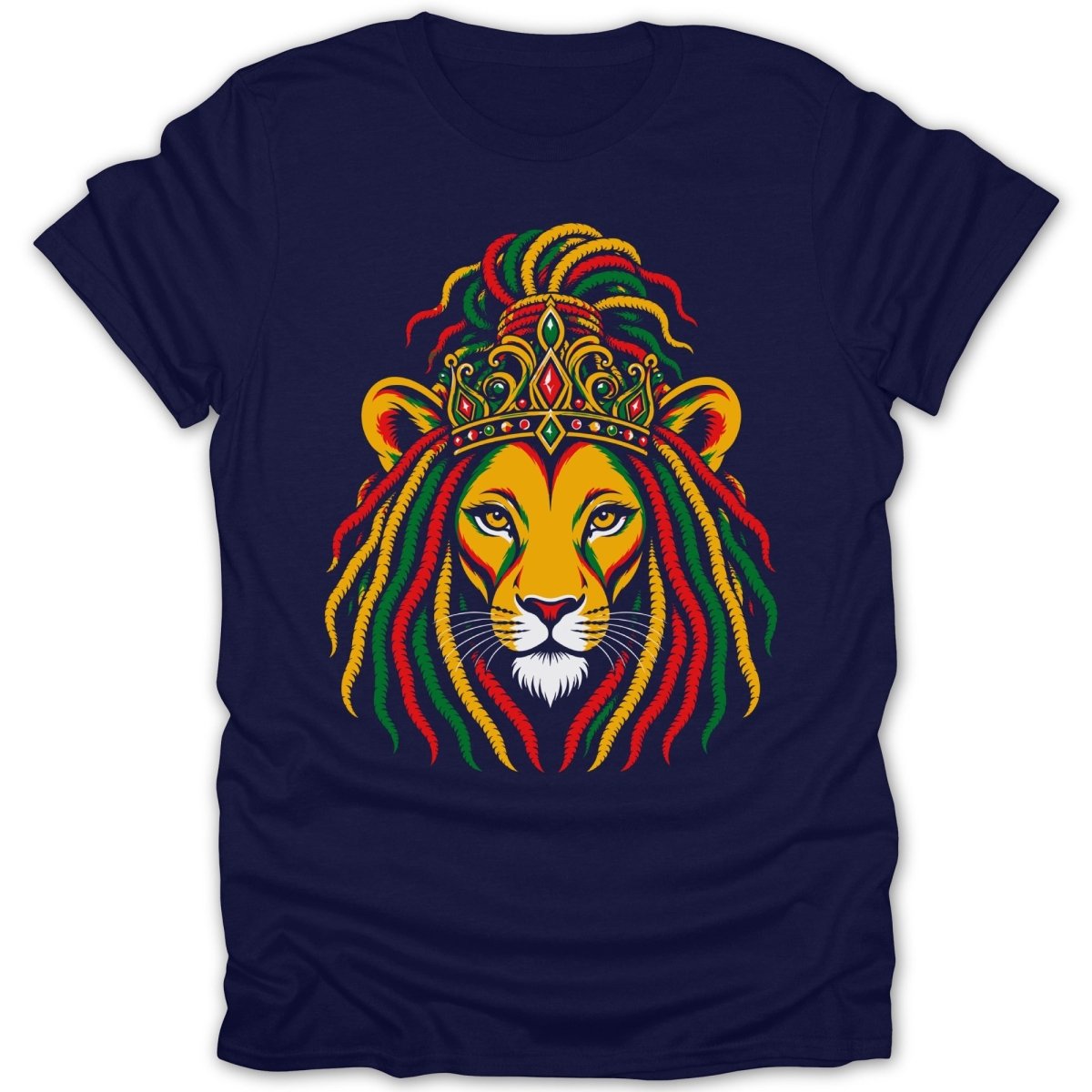 Reggae Lioness With Dreads Tee - Zion Threadz