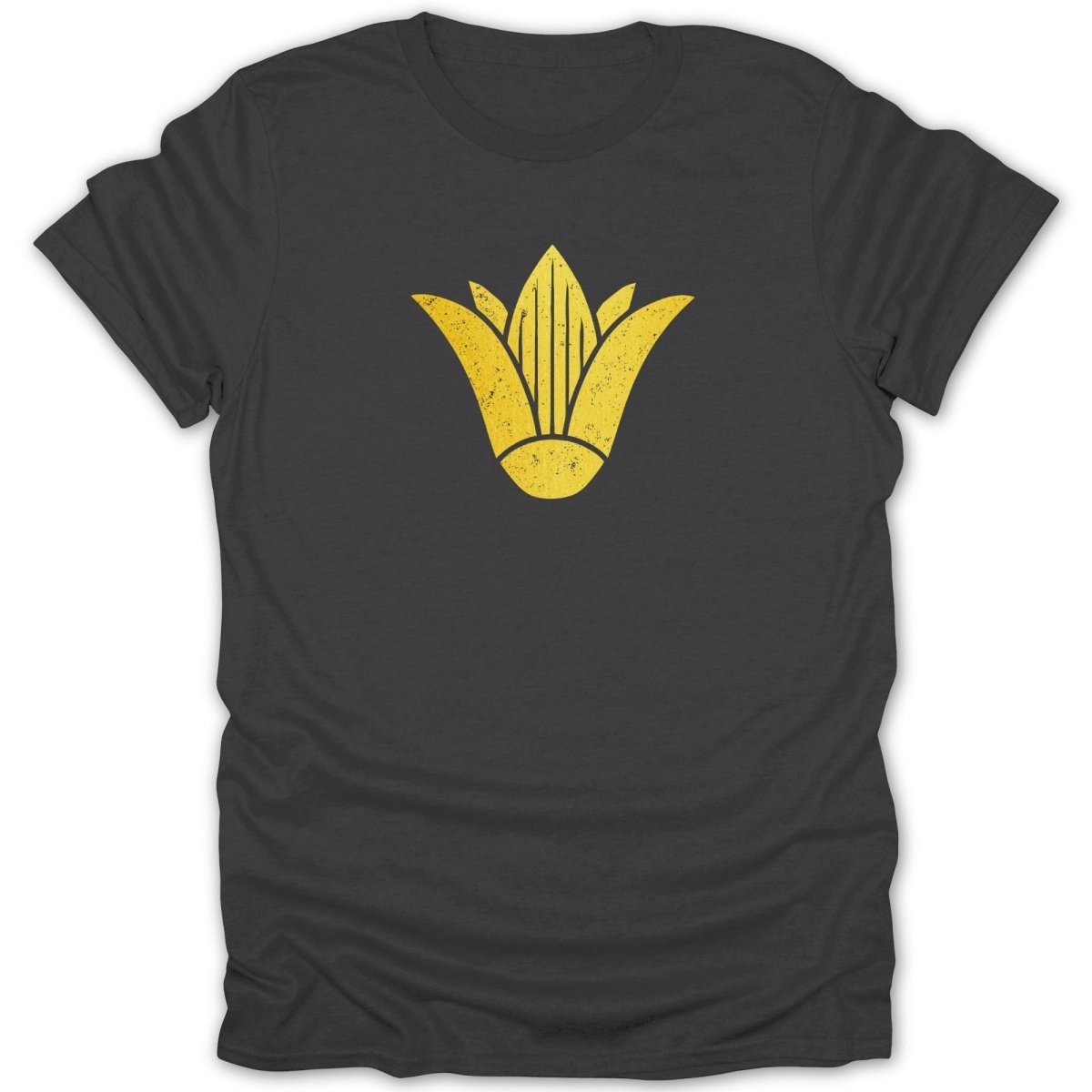 Gold Egyptian Lotus Flower Tee - Zion Threadz