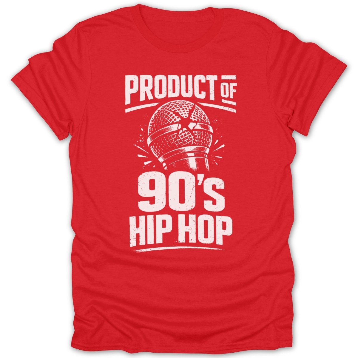 Product of 90s Hip Hop Mic Tee - Zion Threadz