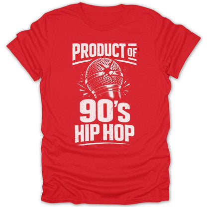 Product of 90s Hip Hop Mic Tee - Zion Threadz