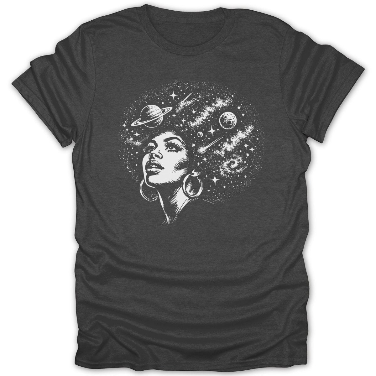 Afro Girl Celestial Dreamer Tee - Zion Threadz