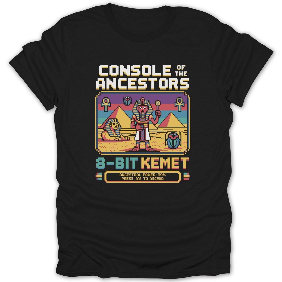 Bit Kemet Pixel Tee - Zion Threadz