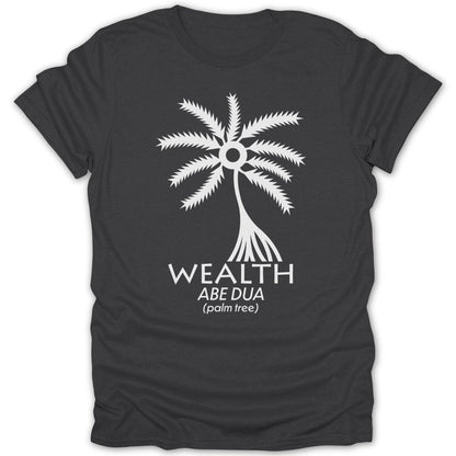 Adinkra Abe Dua Wealth Tee - Zion Threadz