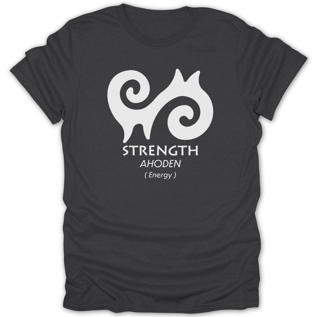 Adinkra Ahoden Strength Tee - Zion Threadz