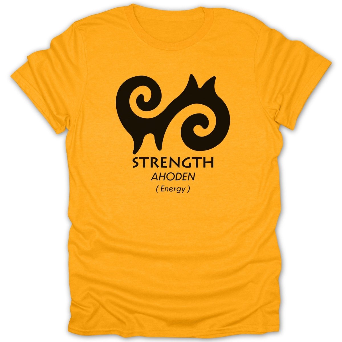 Adinkra Ahoden Strength Tee - Zion Threadz