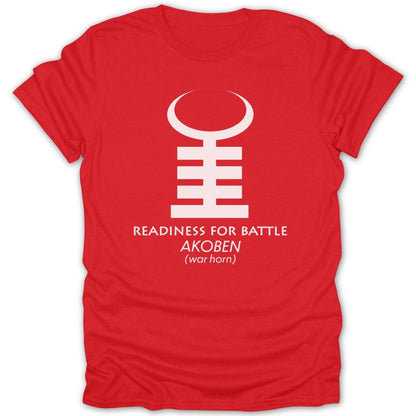 Adinkra Akoben War Horn Tee - Zion Threadz