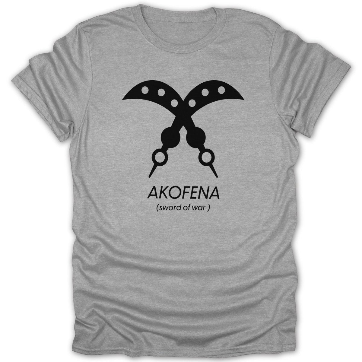 Adinkra Akofena Sword Of War Tee - Zion Threadz