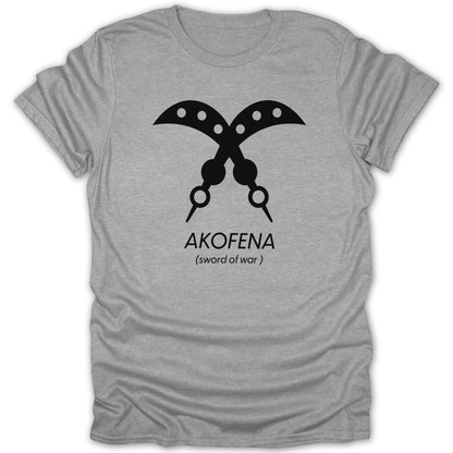 Adinkra Akofena Sword Of War Tee - Zion Threadz